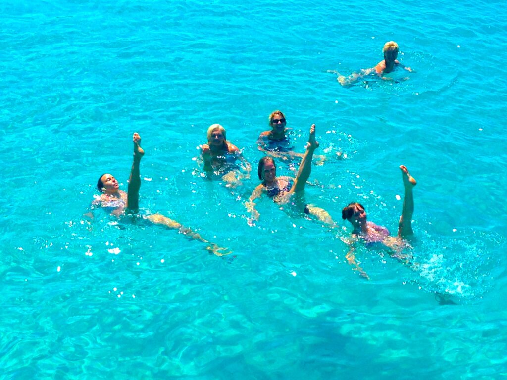 Boat trip swim 4